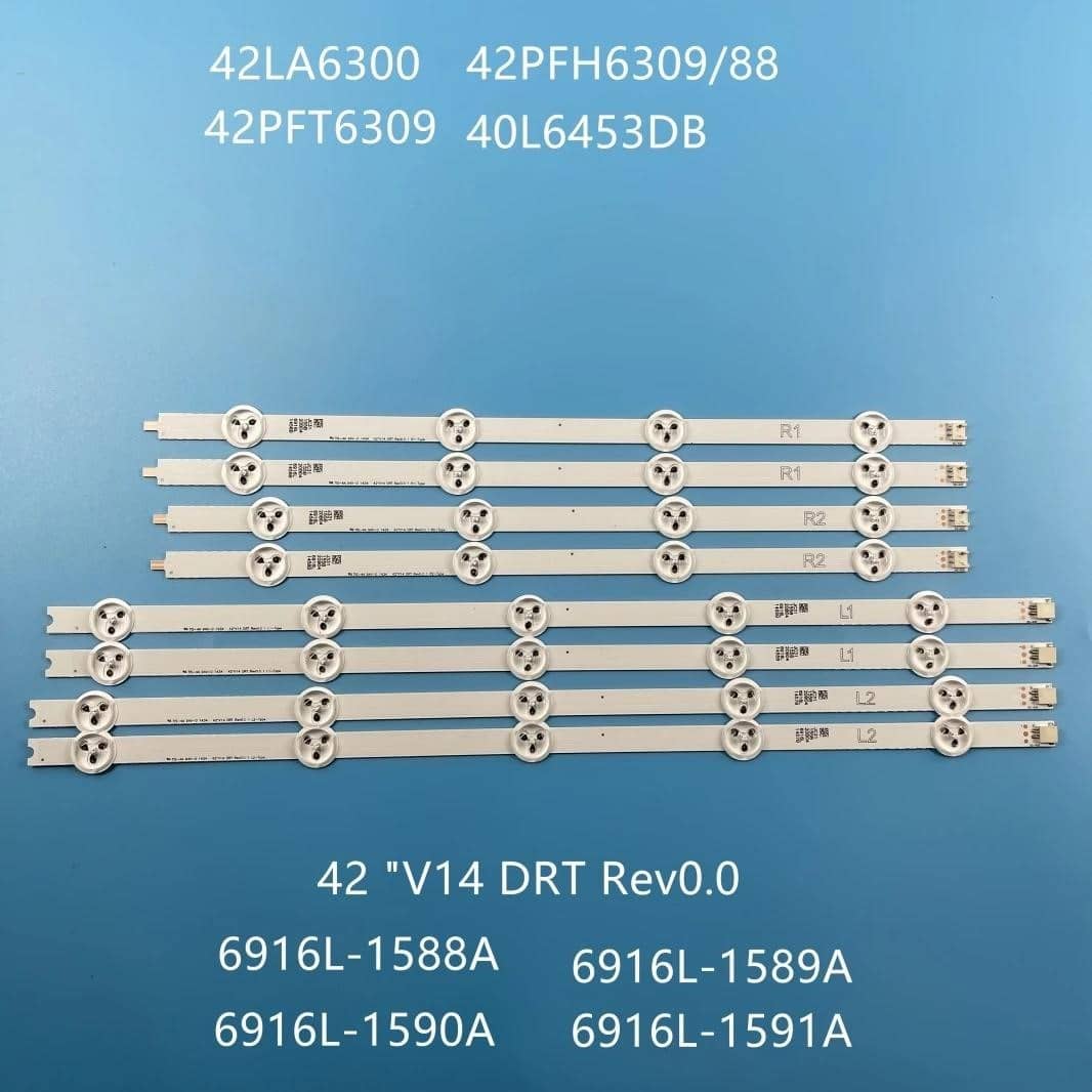 Trake za LED pozadinsko osvjetljenje TV-a za Phil ips 42PFH5609/88 ...