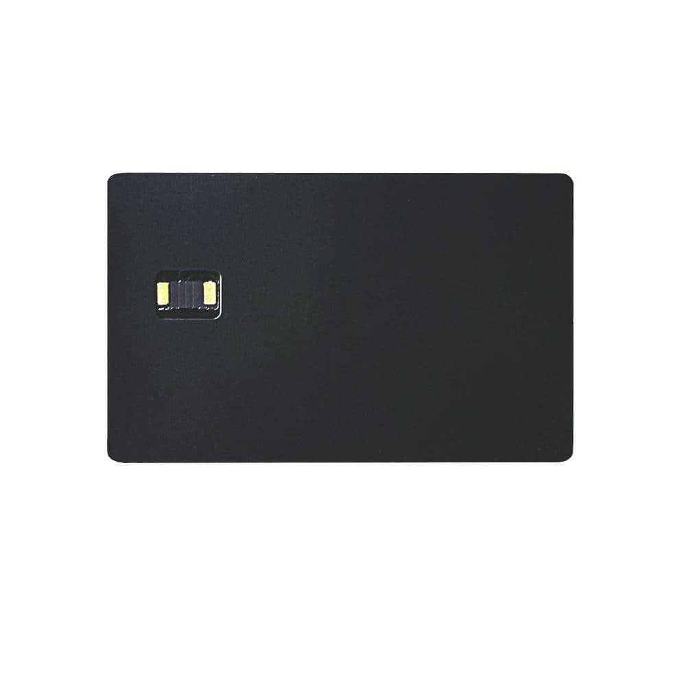 Dual Interface Nfc Metal Card 4442 Chip Card Slot Hico Strip and ...