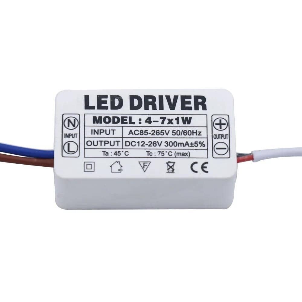 Transformator pogonskog svjetla za LED svjetiljku 300mA 1-3W 3-5W 4-7W ...